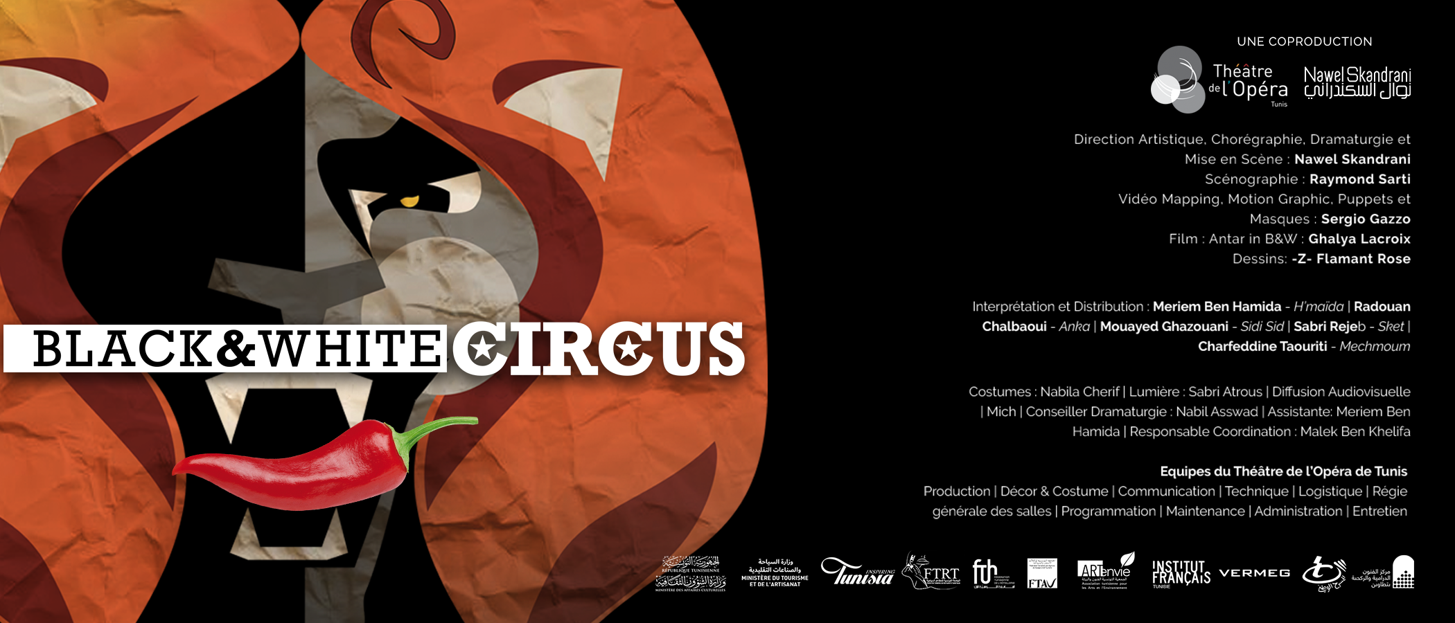 Black and White Circus